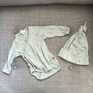 Organic Onesie and Hat